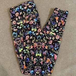 Lululemon Floral Patterned Leggings - Size 8